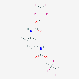 bis(2,2,3,3-tetrafluoropropyl) (4-methyl-1,3-phenylene)biscarbamate