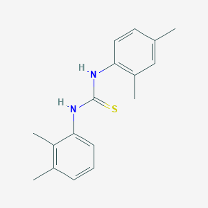 molecular formula C17H20N2S B4598851 N-(2,3-dimethylphenyl)-N'-(2,4-dimethylphenyl)thiourea 