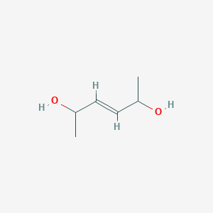 molecular formula C6H12O2 B045990 3-己烯-2,5-二醇 CAS No. 7319-23-5