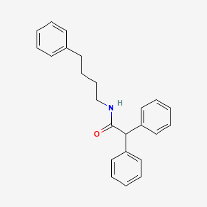 2,2-diphenyl-N-(4-phenylbutyl)acetamide