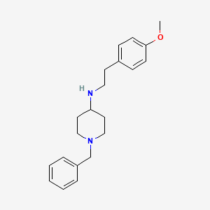 1-benzyl-N-[2-(4-methoxyphenyl)ethyl]-4-piperidinamine