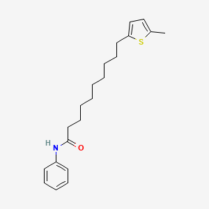 10-(5-methylthiophen-2-yl)-N-phenyldecanamide