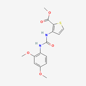 methyl 3-({[(2,4-dimethoxyphenyl)amino]carbonyl}amino)-2-thiophenecarboxylate