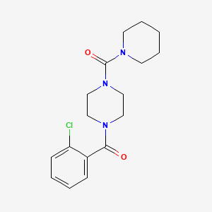 1-(2-chlorobenzoyl)-4-(1-piperidinylcarbonyl)piperazine