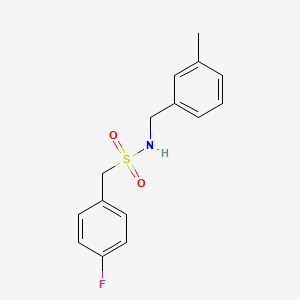 1-(4-fluorophenyl)-N-(3-methylbenzyl)methanesulfonamide