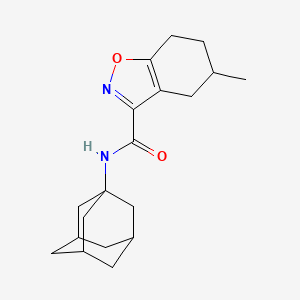 N~3~-(1-ADAMANTYL)-5-METHYL-4,5,6,7-TETRAHYDRO-1,2-BENZISOXAZOLE-3-CARBOXAMIDE