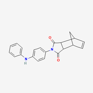 2-(4-ANILINOPHENYL)-3A,4,7,7A-TETRAHYDRO-1H-4,7-METHANOISOINDOLE-1,3(2H)-DIONE