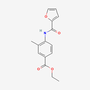 ethyl 4-(2-furoylamino)-3-methylbenzoate