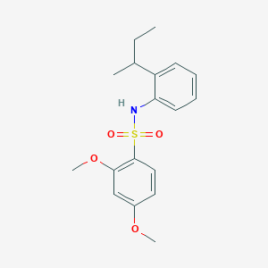 N-(2-sec-butylphenyl)-2,4-dimethoxybenzenesulfonamide