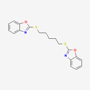 2,2'-[1,5-pentanediylbis(thio)]bis-1,3-benzoxazole