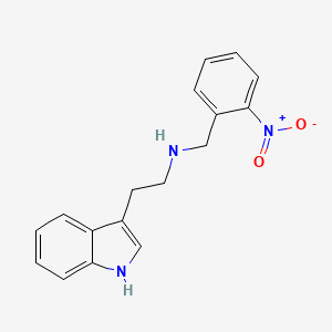 2-(1H-indol-3-yl)-N-(2-nitrobenzyl)ethanamine