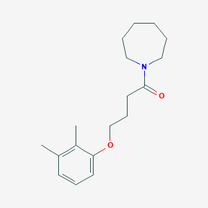 1-[4-(2,3-dimethylphenoxy)butanoyl]azepane