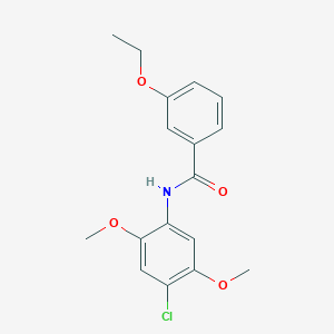 N-(4-chloro-2,5-dimethoxyphenyl)-3-ethoxybenzamide