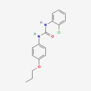 N-(2-chlorophenyl)-N'-(4-propoxyphenyl)urea