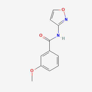 3-methoxy-N-(1,2-oxazol-3-yl)benzamide