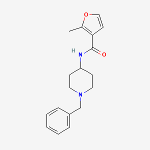 N-(1-benzylpiperidin-4-yl)-2-methylfuran-3-carboxamide