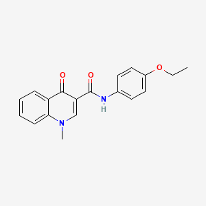 N-(4-ethoxyphenyl)-1-methyl-4-oxo-1,4-dihydro-3-quinolinecarboxamide