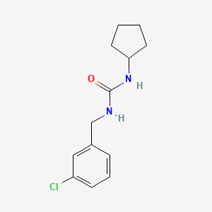 N-(3-chlorobenzyl)-N'-cyclopentylurea