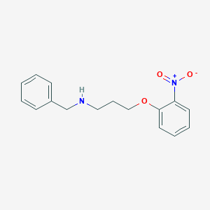 N-benzyl-3-(2-nitrophenoxy)-1-propanamine