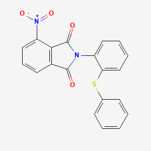 4-nitro-2-[2-(phenylsulfanyl)phenyl]-1H-isoindole-1,3(2H)-dione