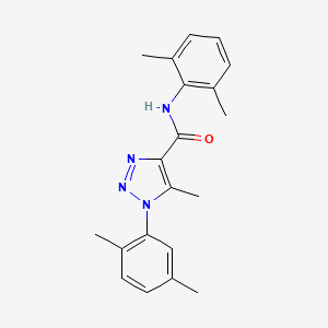 1-(2,5-dimethylphenyl)-N-(2,6-dimethylphenyl)-5-methyl-1H-1,2,3-triazole-4-carboxamide