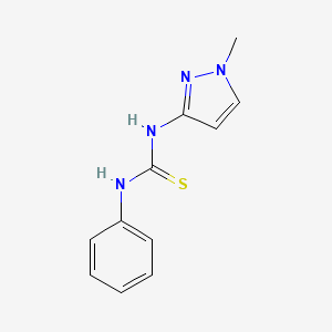 N-(1-methyl-1H-pyrazol-3-yl)-N'-phenylthiourea