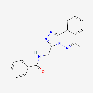 N-[(6-methyl-[1,2,4]triazolo[3,4-a]phthalazin-3-yl)methyl]benzamide