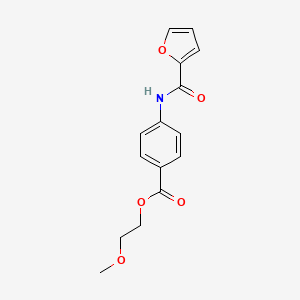 2-METHOXYETHYL 4-(FURAN-2-AMIDO)BENZOATE