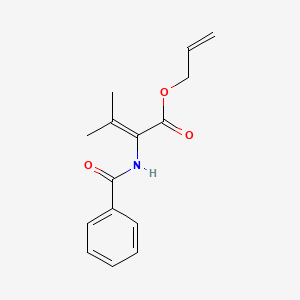 allyl 2-(benzoylamino)-3-methyl-2-butenoate