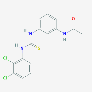 N-[3-({[(2,3-dichlorophenyl)amino]carbonothioyl}amino)phenyl]acetamide