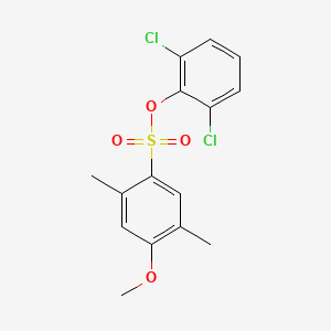 2,6-dichlorophenyl 4-methoxy-2,5-dimethylbenzenesulfonate