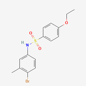 N-(4-bromo-3-methylphenyl)-4-ethoxybenzenesulfonamide