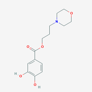 3-(4-morpholinyl)propyl 3,4-dihydroxybenzoate