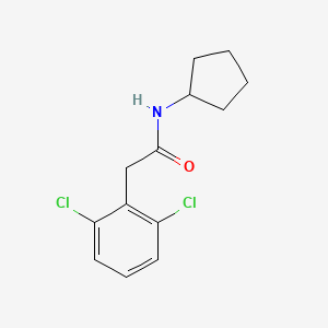 N-cyclopentyl-2-(2,6-dichlorophenyl)acetamide