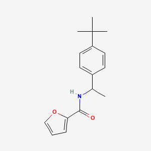 N-[1-(4-tert-butylphenyl)ethyl]furan-2-carboxamide