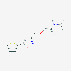 N-isopropyl-2-{[5-(2-thienyl)-3-isoxazolyl]methoxy}acetamide