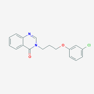 3-[3-(3-chlorophenoxy)propyl]-4(3H)-quinazolinone