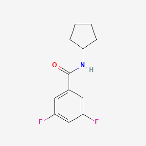 N-cyclopentyl-3,5-difluorobenzamide