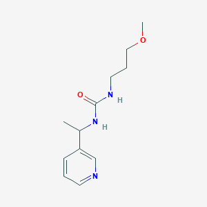 N-(3-METHOXYPROPYL)-N'-[1-(3-PYRIDYL)ETHYL]UREA