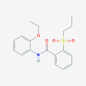 N-(2-ethoxyphenyl)-2-propylsulfonylbenzamide