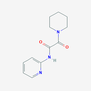 molecular formula C12H15N3O2 B4604816 2-Oxo-2-piperidin-1-yl-N-pyridin-2-yl-acetamide 