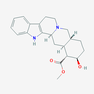 molecular formula C21H26N2O3 B046055 beta-Yohimbine CAS No. 549-84-8