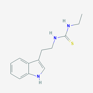 molecular formula C13H17N3S B460558 1-ethyl-3-[2-(1H-indol-3-yl)ethyl]thiourea CAS No. 337501-39-0