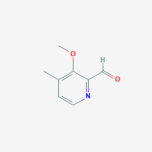 B046056 3-Methoxy-4-methylpyridine-2-carbaldehyde CAS No. 123506-69-4