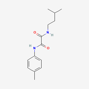 N-(3-methylbutyl)-N'-(4-methylphenyl)ethanediamide