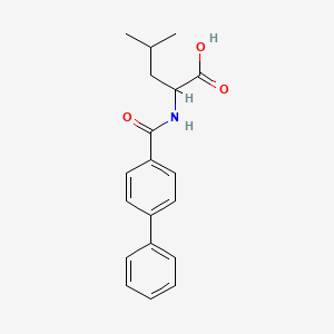 N-(biphenyl-4-ylcarbonyl)leucine