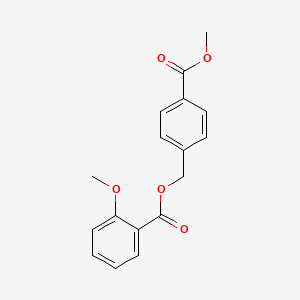 4-(methoxycarbonyl)benzyl 2-methoxybenzoate