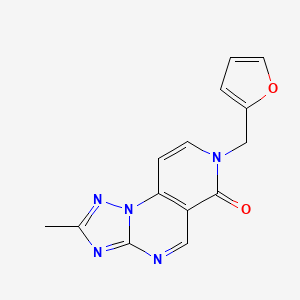 7-(2-furylmethyl)-2-methylpyrido[3,4-e][1,2,4]triazolo[1,5-a]pyrimidin-6(7H)-one