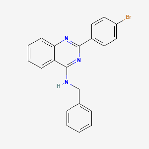 N-benzyl-2-(4-bromophenyl)quinazolin-4-amine