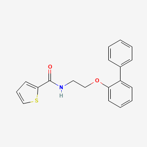 N-[2-(biphenyl-2-yloxy)ethyl]thiophene-2-carboxamide